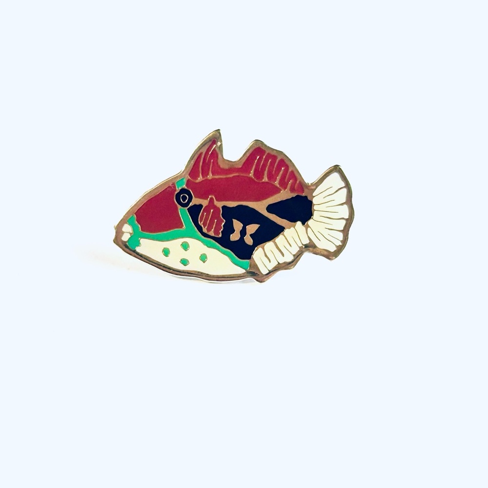 Colorful Fish Enamel Pin - Picture 5 of 6